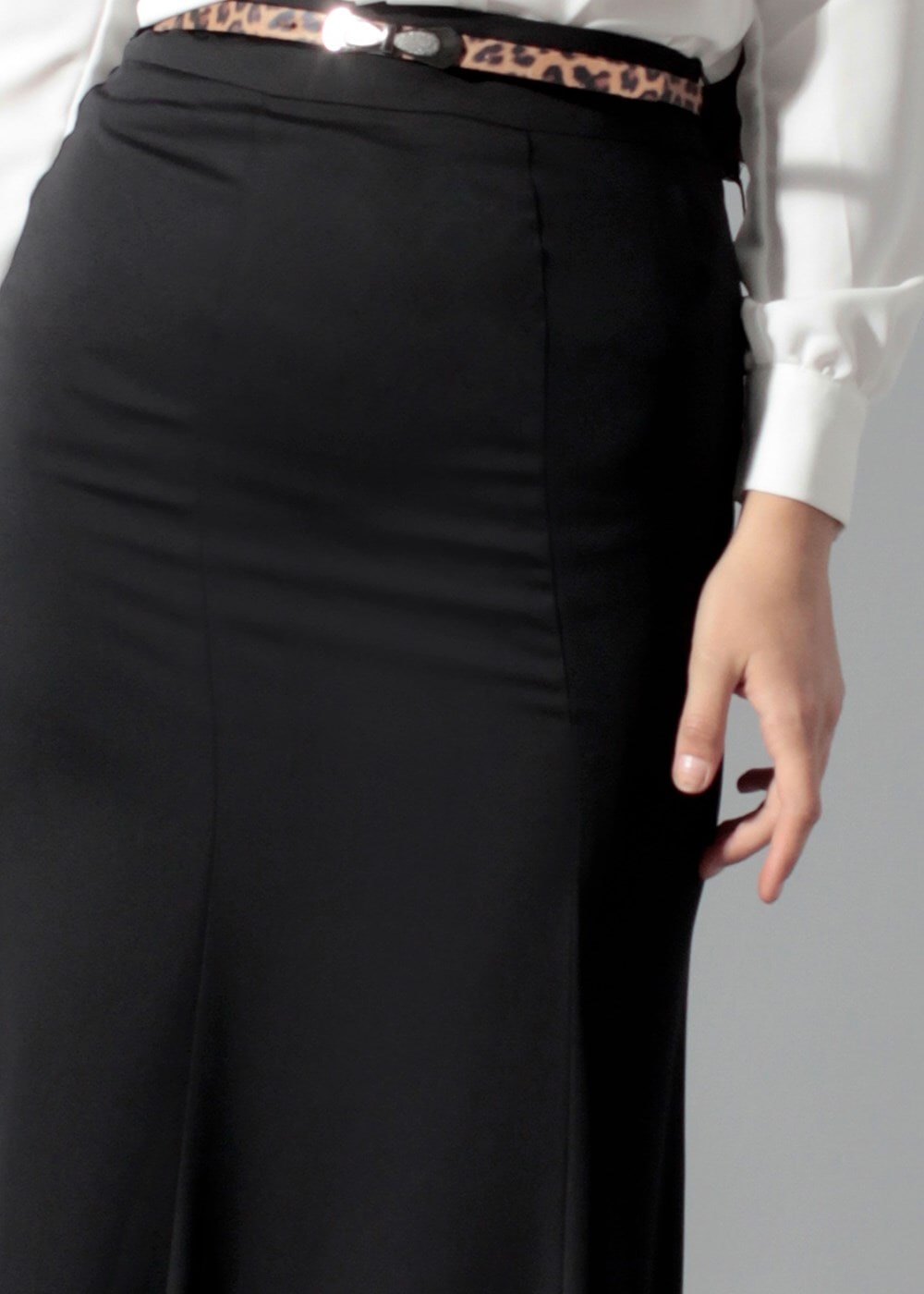 Tesettür giyim SİYAH 6775 ETEK