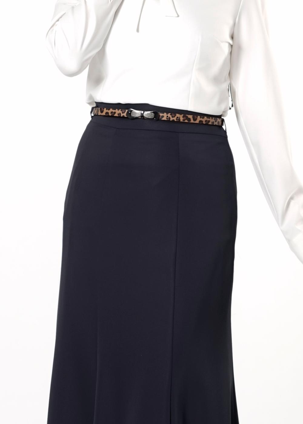 Tesettür giyim LACİVERT 6775 ETEK