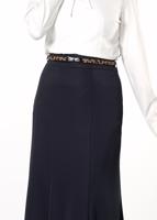 Tesettür giyim LACİVERT 6775 ETEK