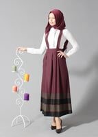 Tesettür giyim MÜRDÜM 6783 ETEK