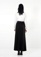 Tesettür giyim SİYAH ÇAN ETEK 6788 