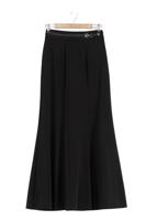 Tesettür giyim SİYAH ÇAN ETEK 6788 