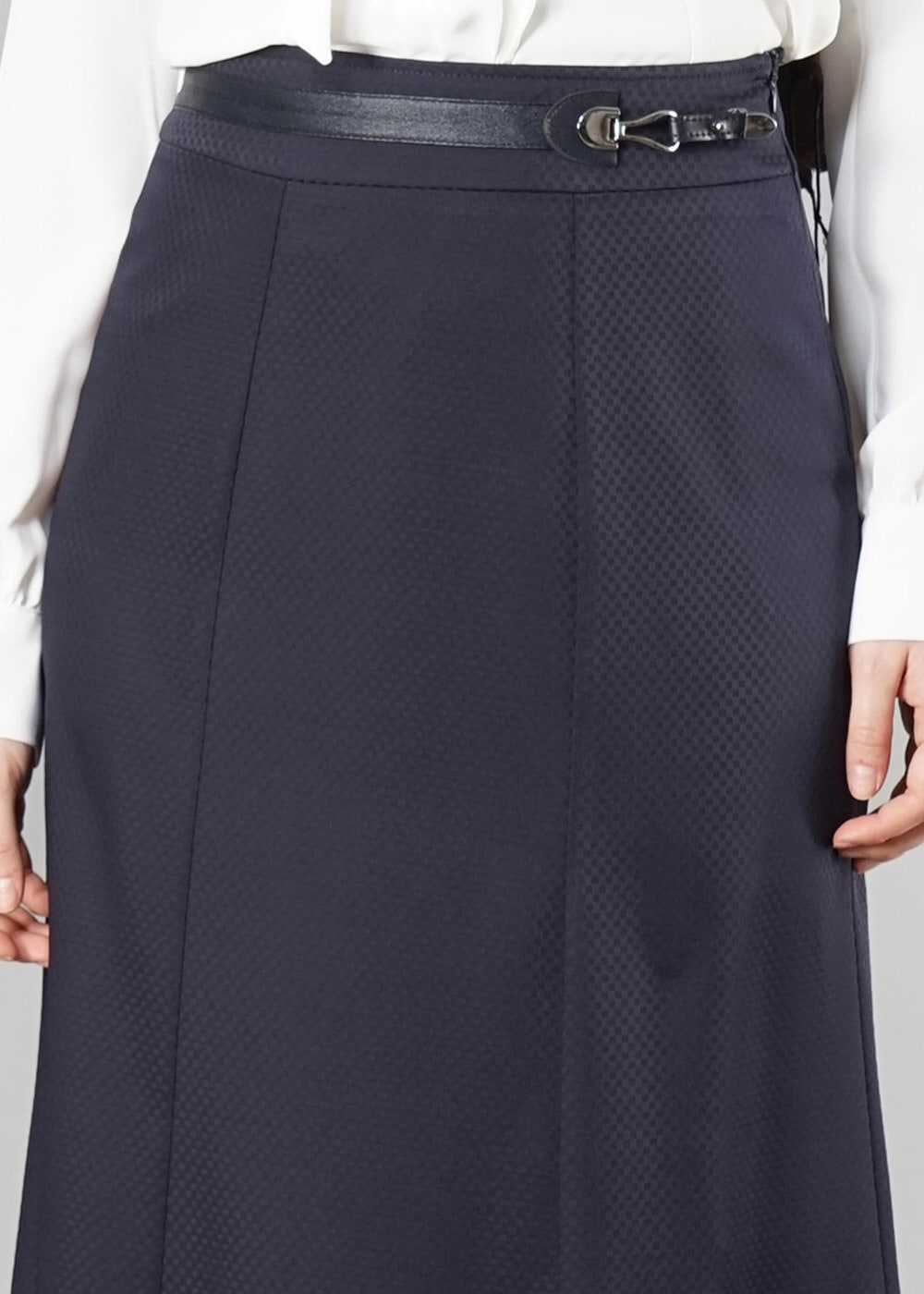 Vêtements hijab BLEU MARINE JUPE CIRCULAIRE 6788