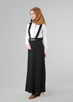 Tesettür giyim SİYAH 6805 ETEK