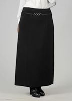 Tesettür giyim SİYAH 6812 ETEK