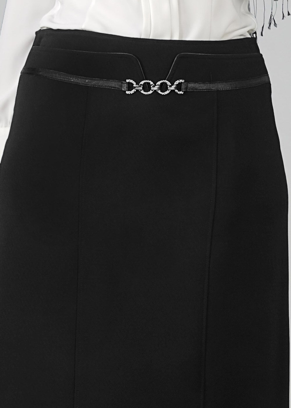 Tesettür giyim SİYAH 6812 ETEK