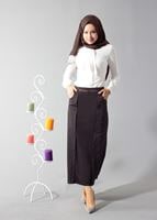 Tesettür giyim KAHVE 6816 ETEK