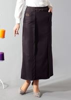 Tesettür giyim KAHVE 6816 ETEK