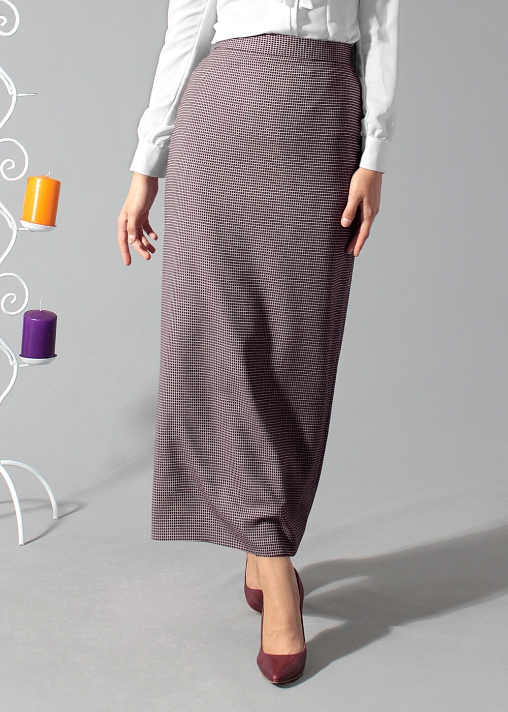 Tesettür giyim MÜRDÜM 6821 ETEK