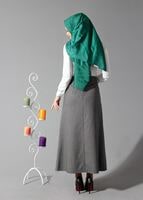 Tesettür giyim SİYAH 6822 ETEK