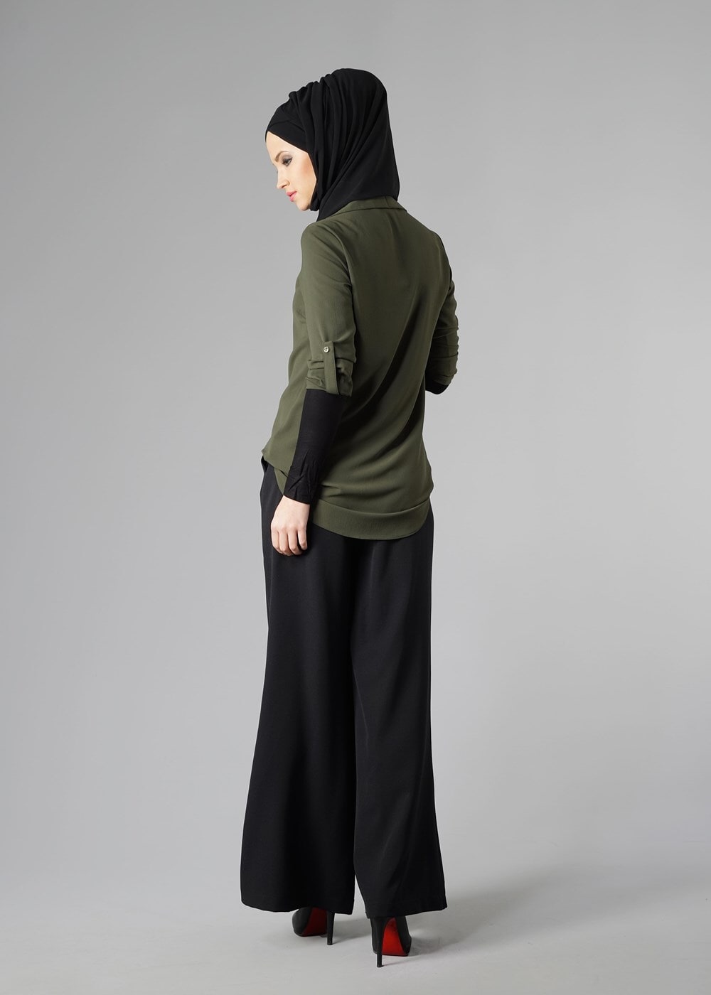 Vêtements hijab NOIR PANTAJUPE 3931