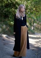 Hijab clothing BROWN PANTSKIRT 3931 