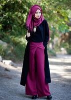 Vêtements hijab FUCHSIA PANTAJUPE 3931