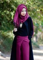Vêtements hijab FUCHSIA PANTAJUPE 3931