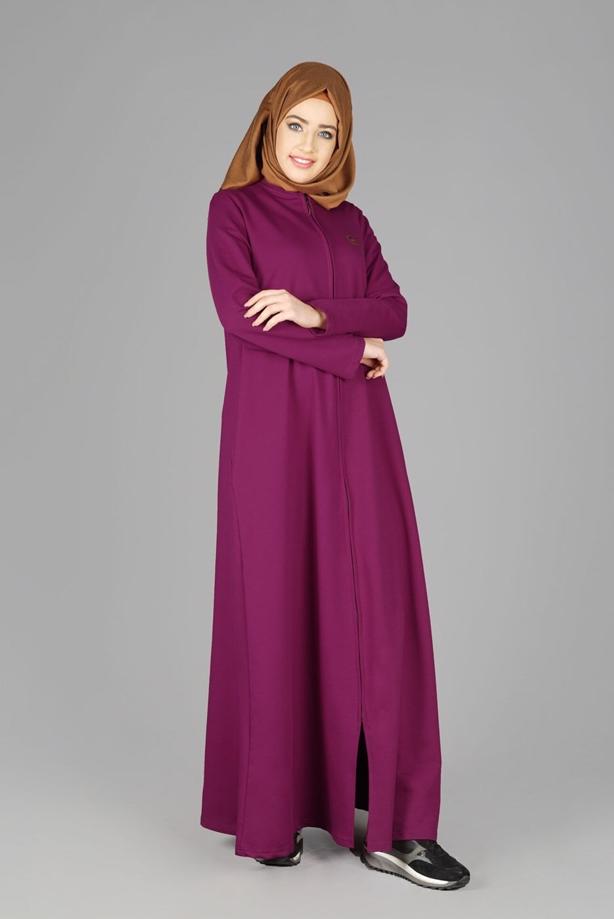 Vêtements hijab  ZIP-UP HOODED TOPCOAT 25106 - TRENDTESETTÜR