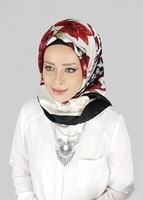 Vêtements hijab ROUGE BORDEAUX ÉCHARPE  27633