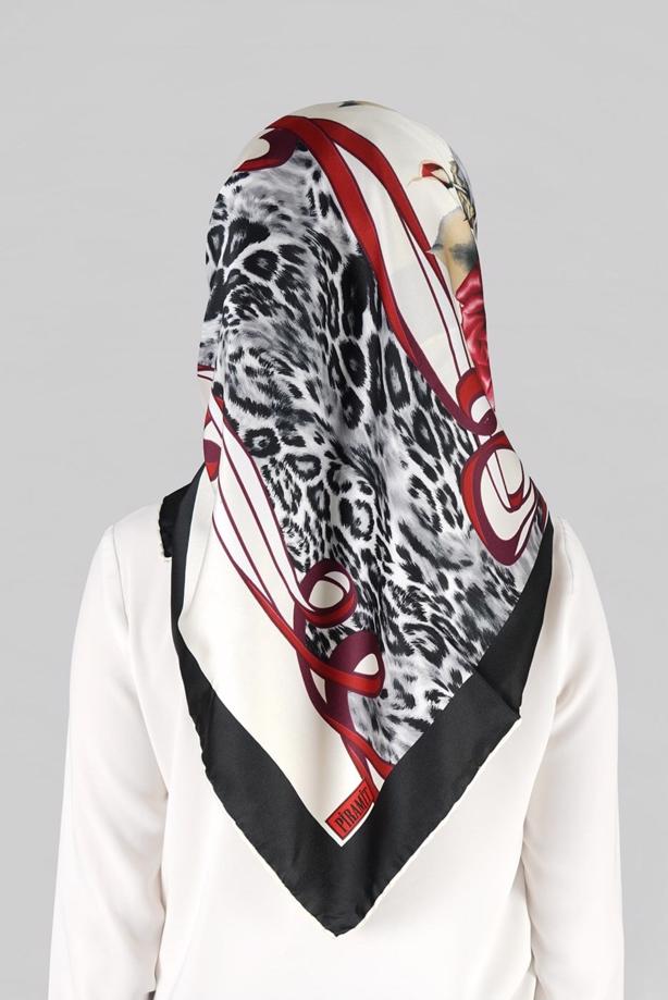 Vêtements hijab ROUGE BORDEAUX ÉCHARPE  27633 - TRENDTESETTÜR