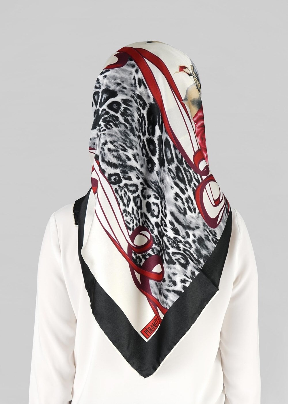 Vêtements hijab ROUGE BORDEAUX ÉCHARPE  27633