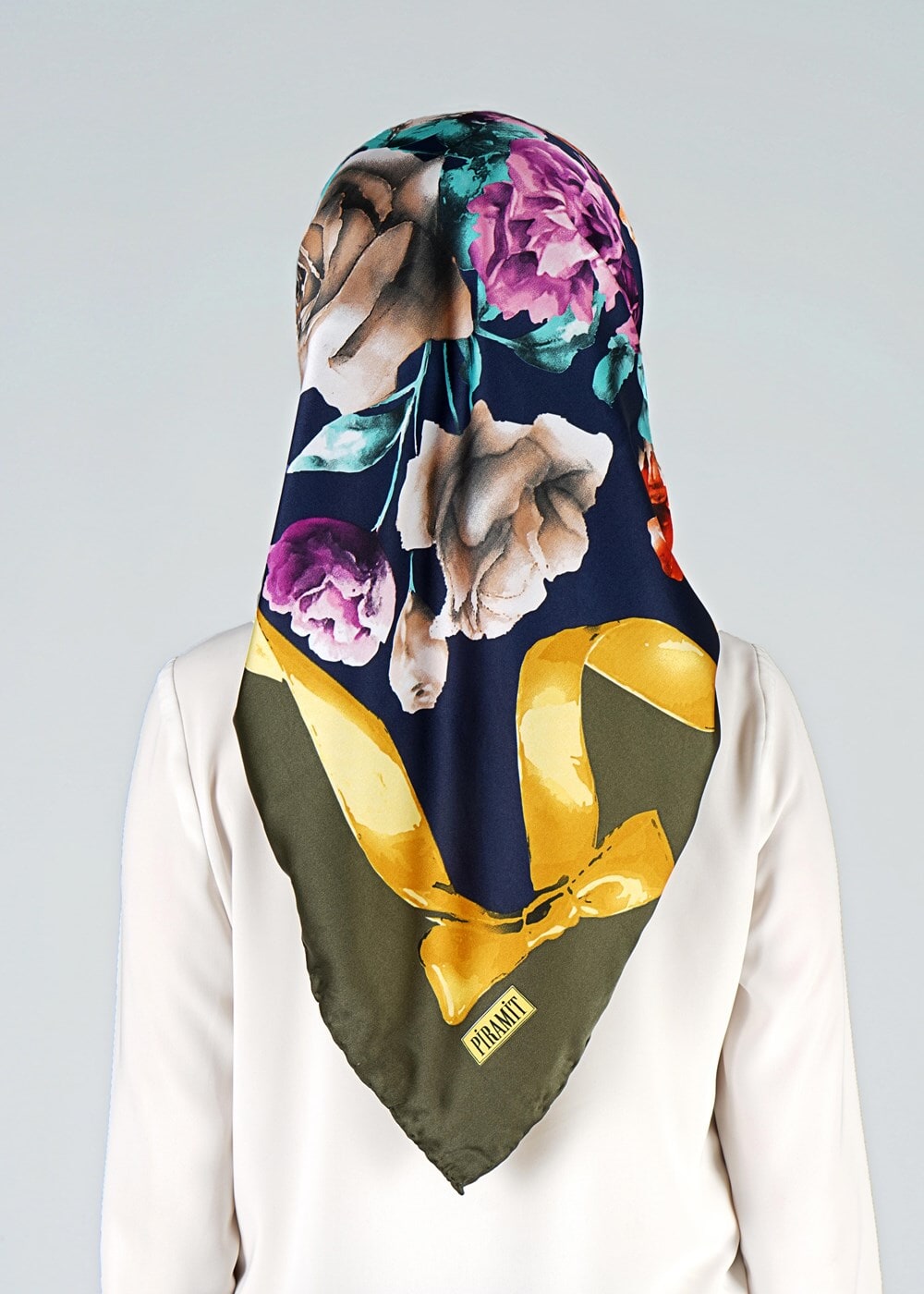 Vêtements hijab KAKI ÉCHARPE  27634 