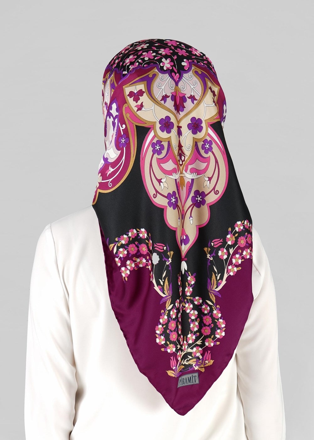 Vêtements hijab PRUNE ÉCHARPE  27635 