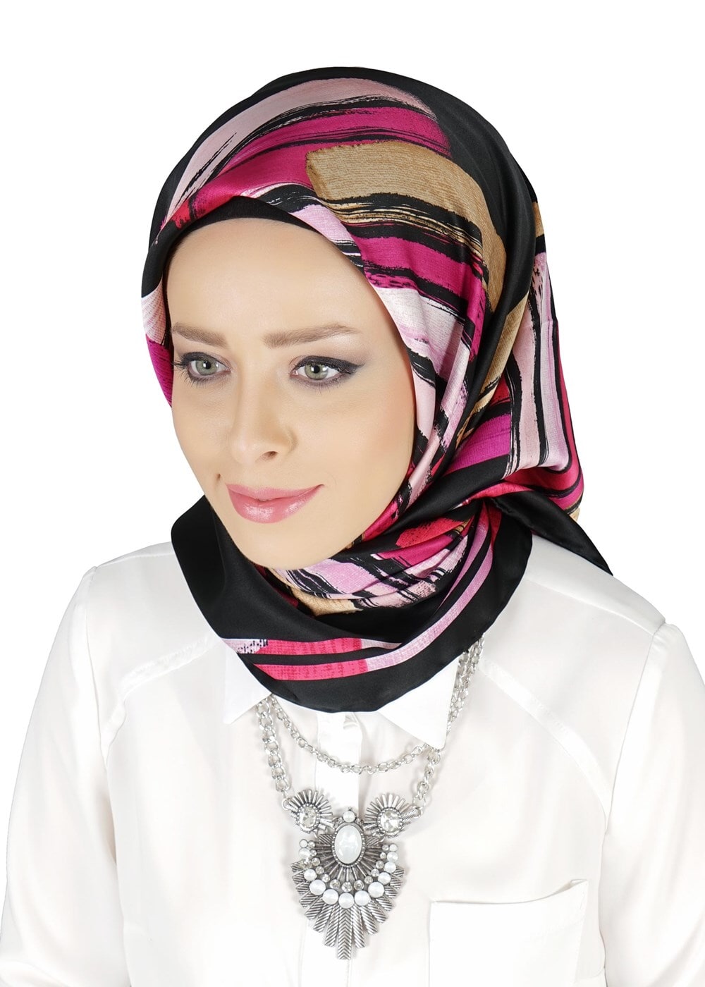 Vêtements hijab NOIR ÉCHARPE  27636