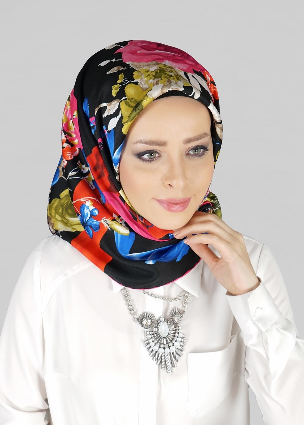 Vêtements hijab FUCHSIA ÉCHARPE  27637 