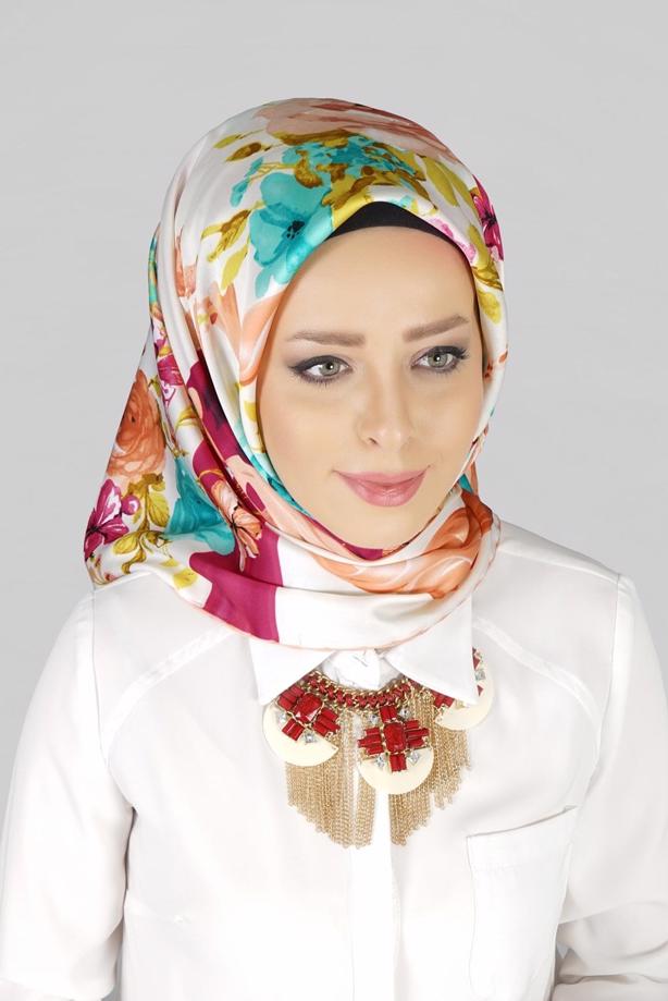 Vêtements hijab POUDRE ÉCHARPE  27637  - TRENDTESETTÜR
