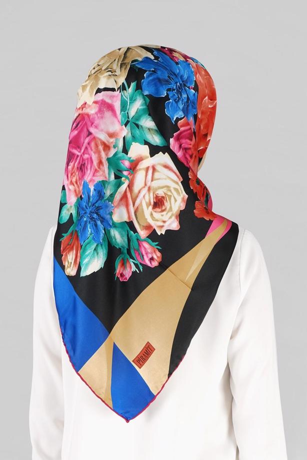 Vêtements hijab NOIR ÉCHARPE 27641  - TRENDTESETTÜR