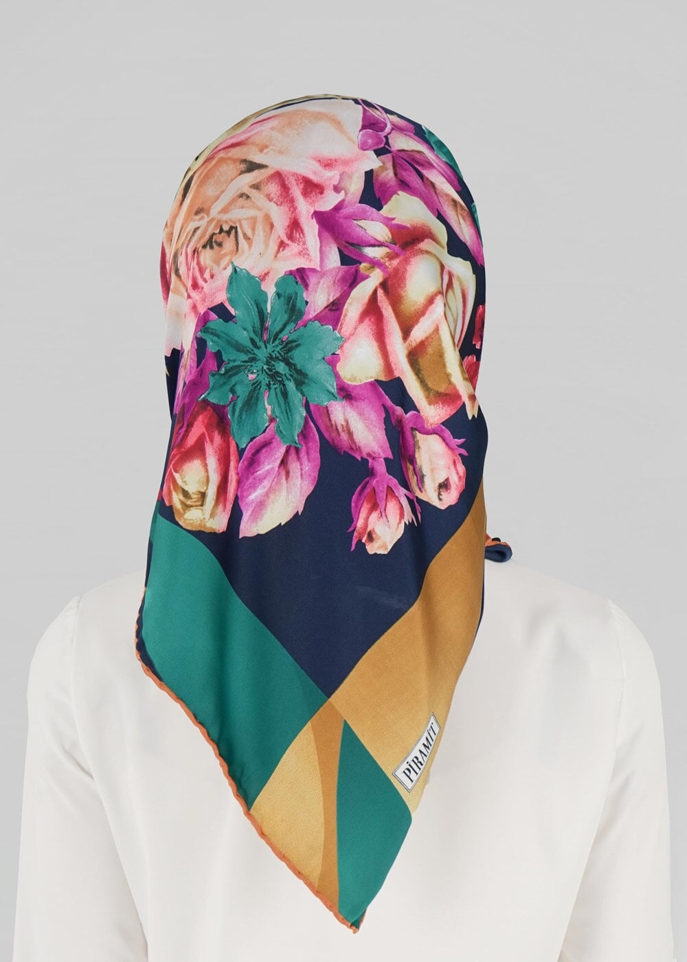 Vêtements hijab BLEU MARINE ÉCHARPE 27641 