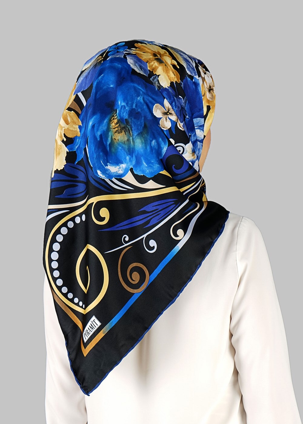Hijab clothing NAVY BLUE SCARF 27642