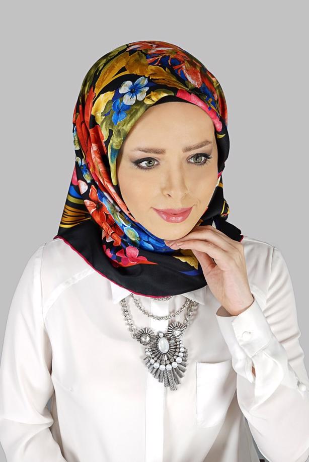 Hijab clothing PURPLE SCARF 27642 - TRENDTESETTÜR