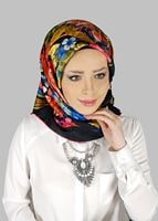 Vêtements hijab POURPRE ÉCHARPE 27642 