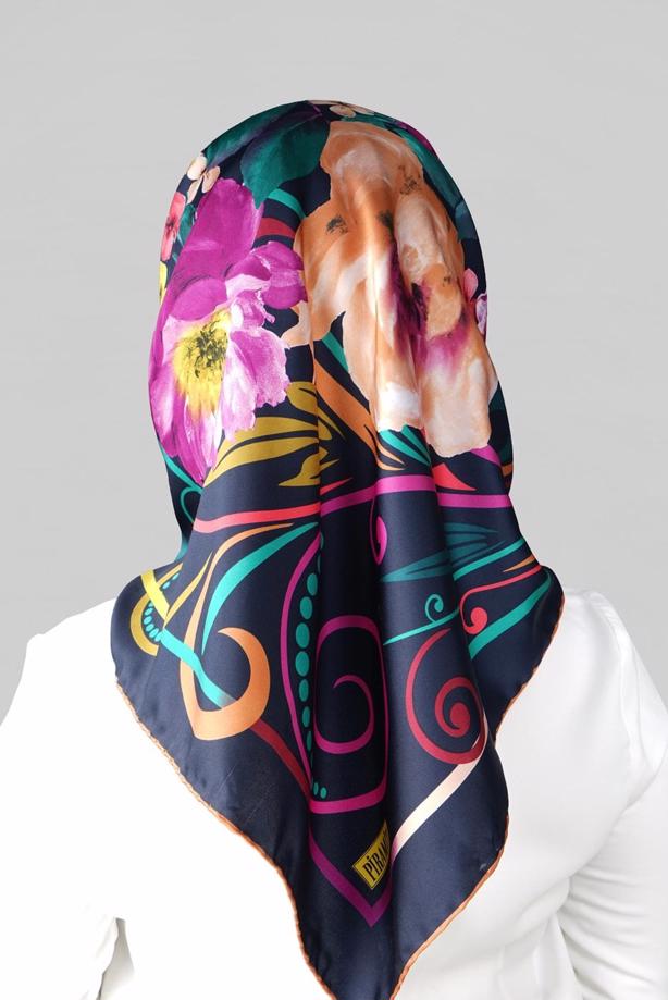 Hijab clothing ORANGE SCARF 27642 - TRENDTESETTÜR