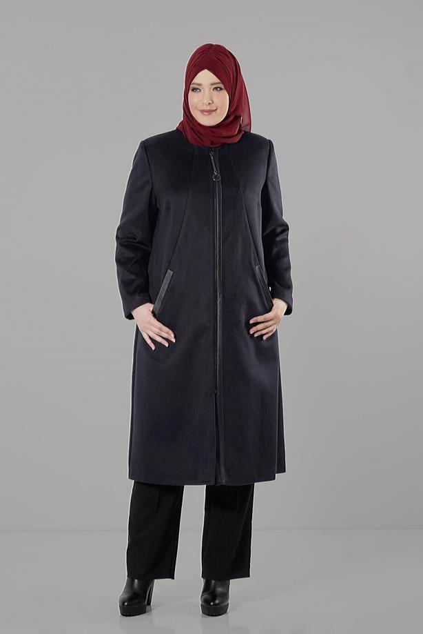 Vêtements hijab NOIR CABAN ZIPPÉ 9405  - TRENDTESETTÜR