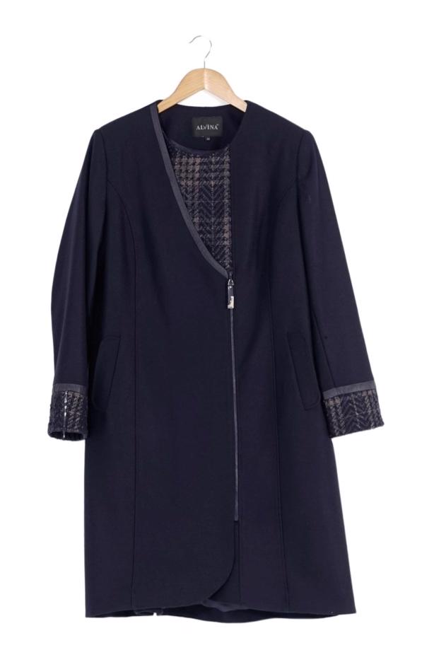 Vêtements hijab BLEU MARINE CABAN ZIPPÉ 9406  - TRENDTESETTÜR