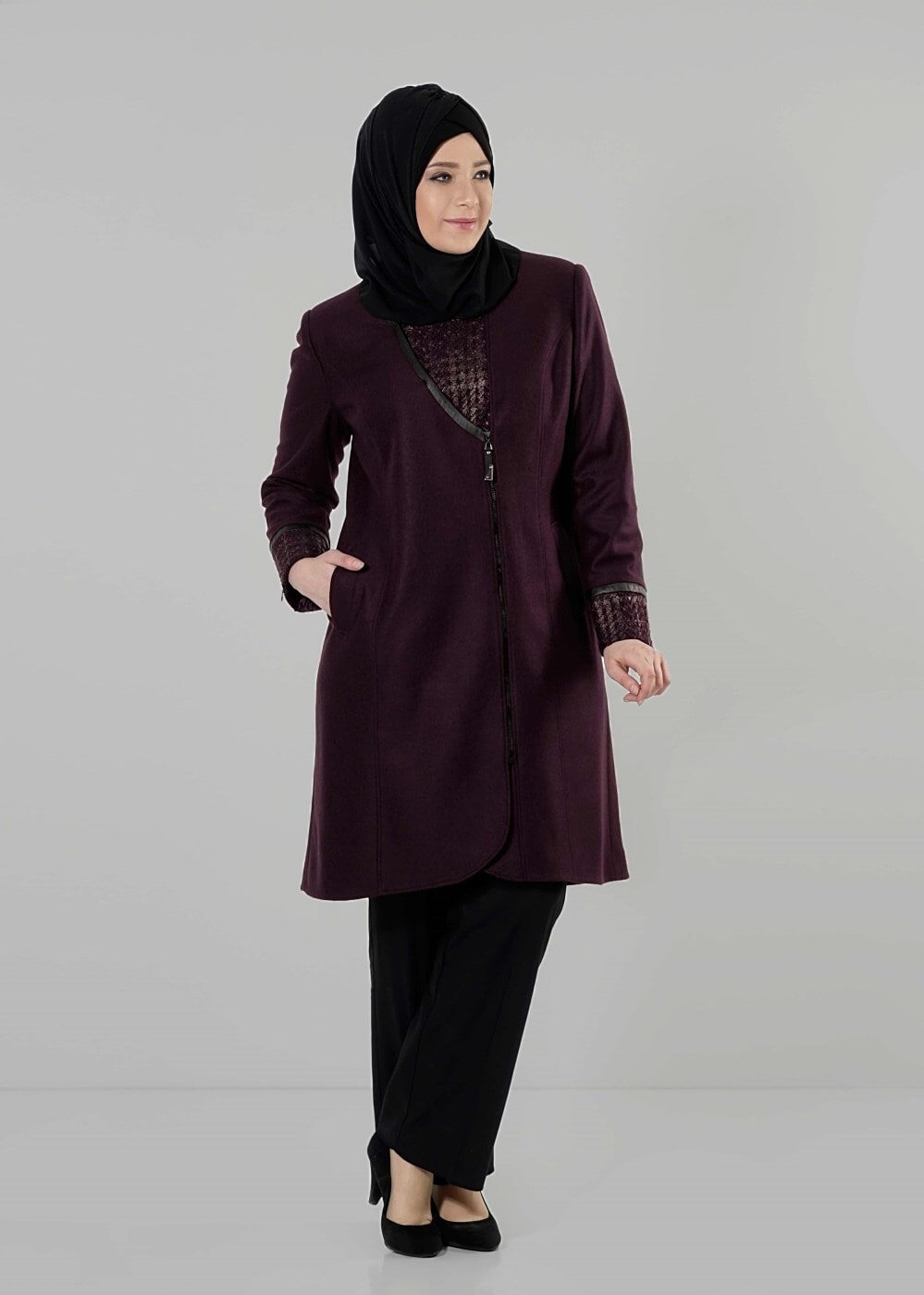 Tesettür giyim MÜRDÜM 9406 KABAN