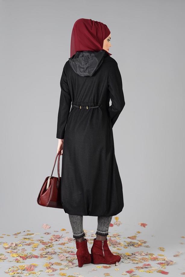 Vêtements hijab  ZIPPED FELT COAT 2110 - TRENDTESETTÜR