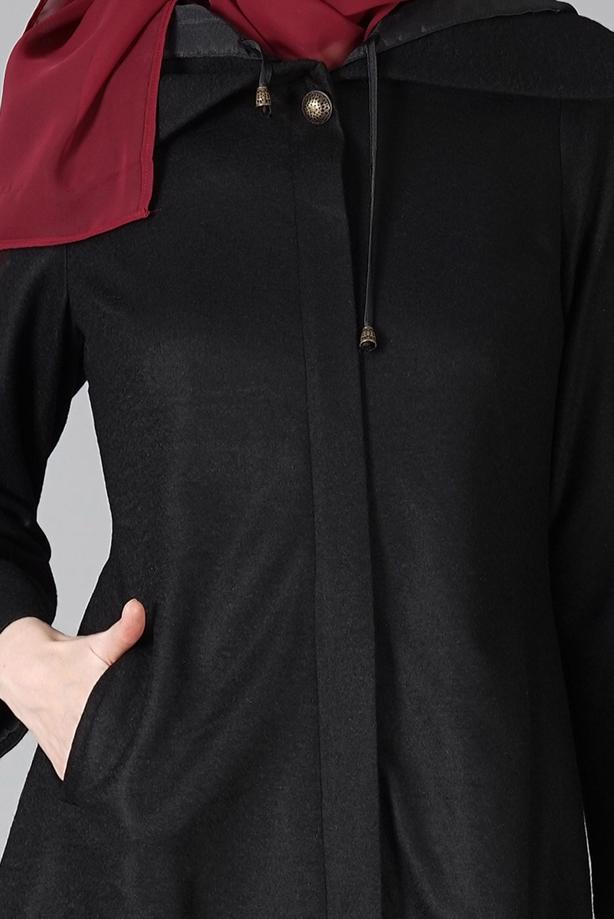 Vêtements hijab  ZIPPED FELT COAT 2110 - TRENDTESETTÜR