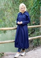 Vêtements hijab BLEU MARINE CABAN DE FEUTRE ZIPPÉ 2110