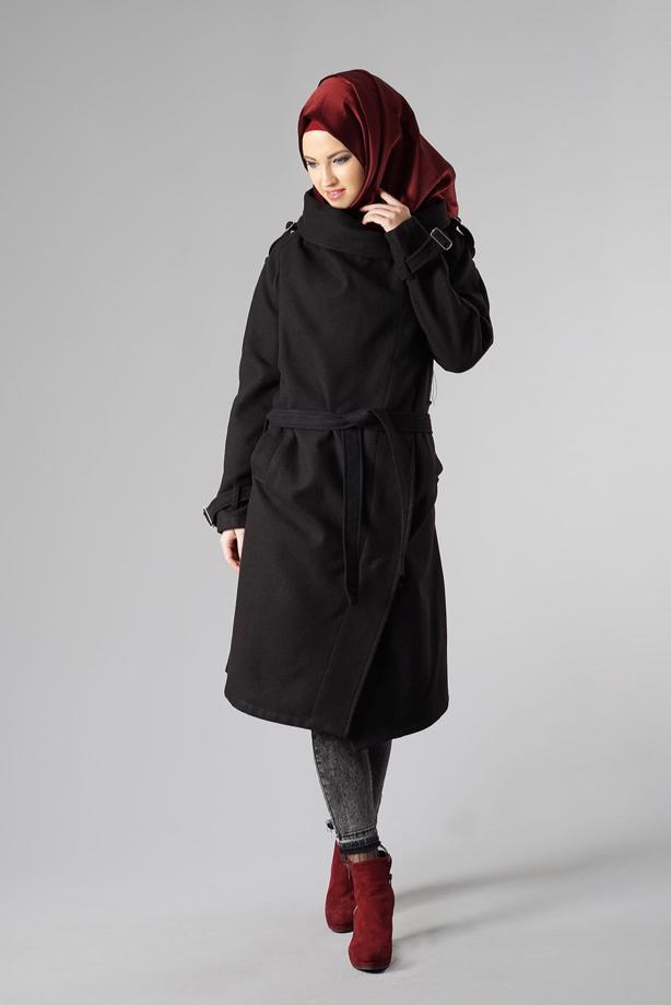 Vêtements hijab  LONG WALKER COAT 6534 - TRENDTESETTÜR