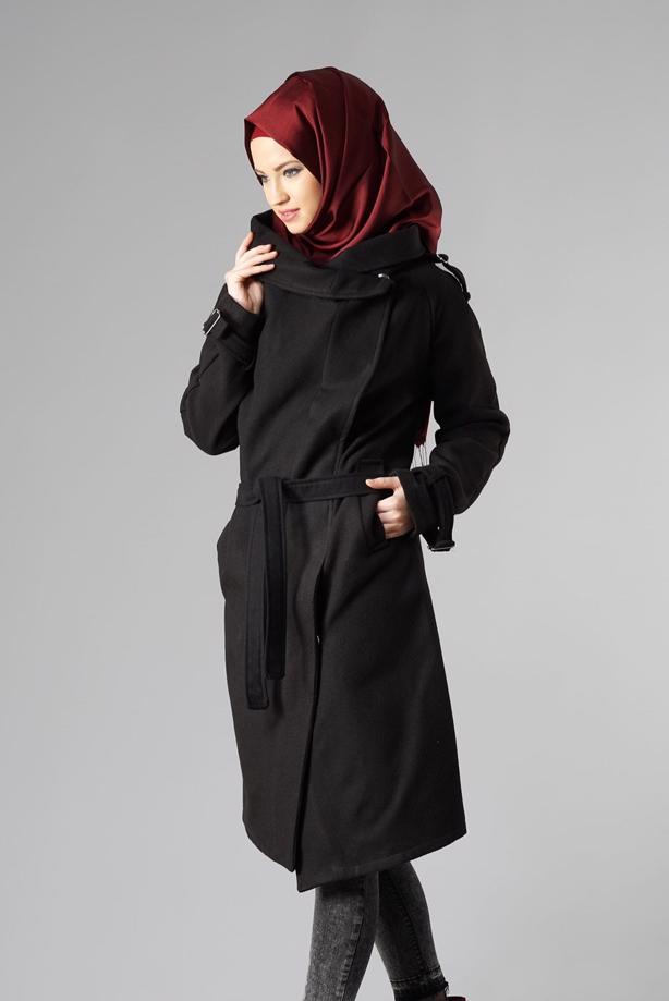 Vêtements hijab  LONG WALKER COAT 6534 - TRENDTESETTÜR