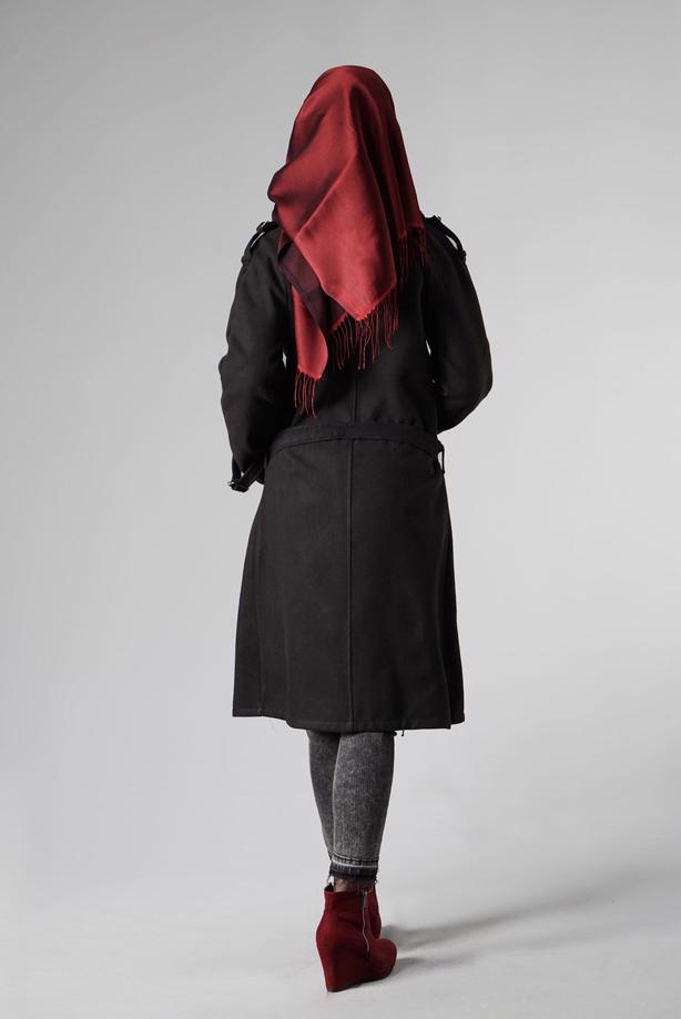 Vêtements hijab  LONG WALKER COAT 6534 - TRENDTESETTÜR