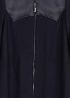 Vêtements hijab BLEU MARINE MANTEAU ZIPPÉ T 9410