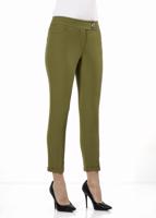 Tesettür giyim YEŞİL KLASİK KESİM PANTOLON 7880 