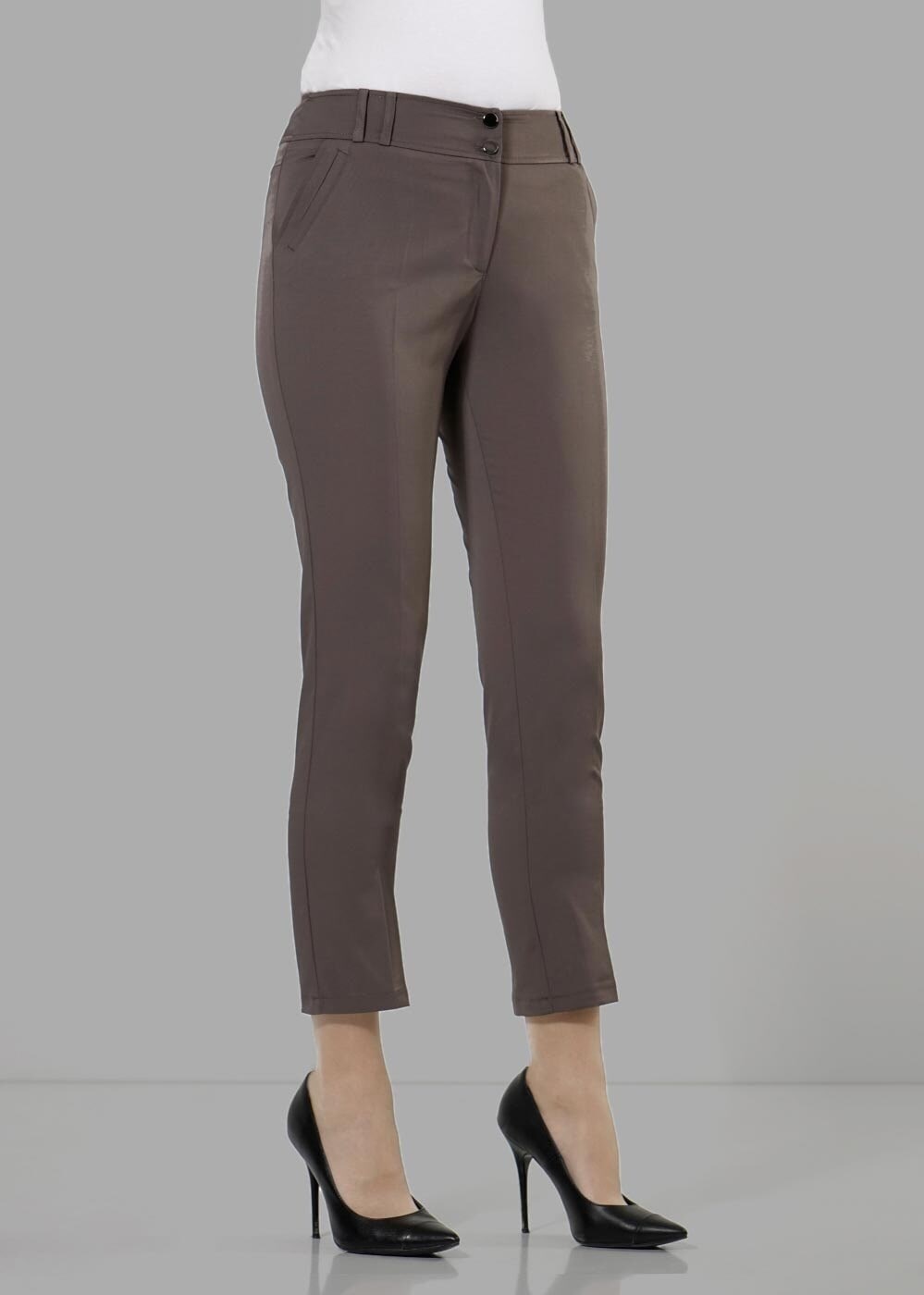 Tesettür giyim VİZON 7912 PANTOLON