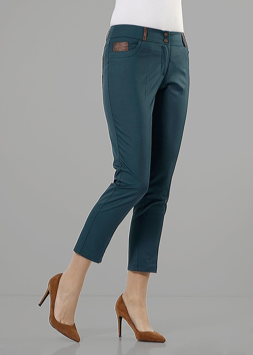 Tesettür giyim MAVİ 7915 PANTOLON