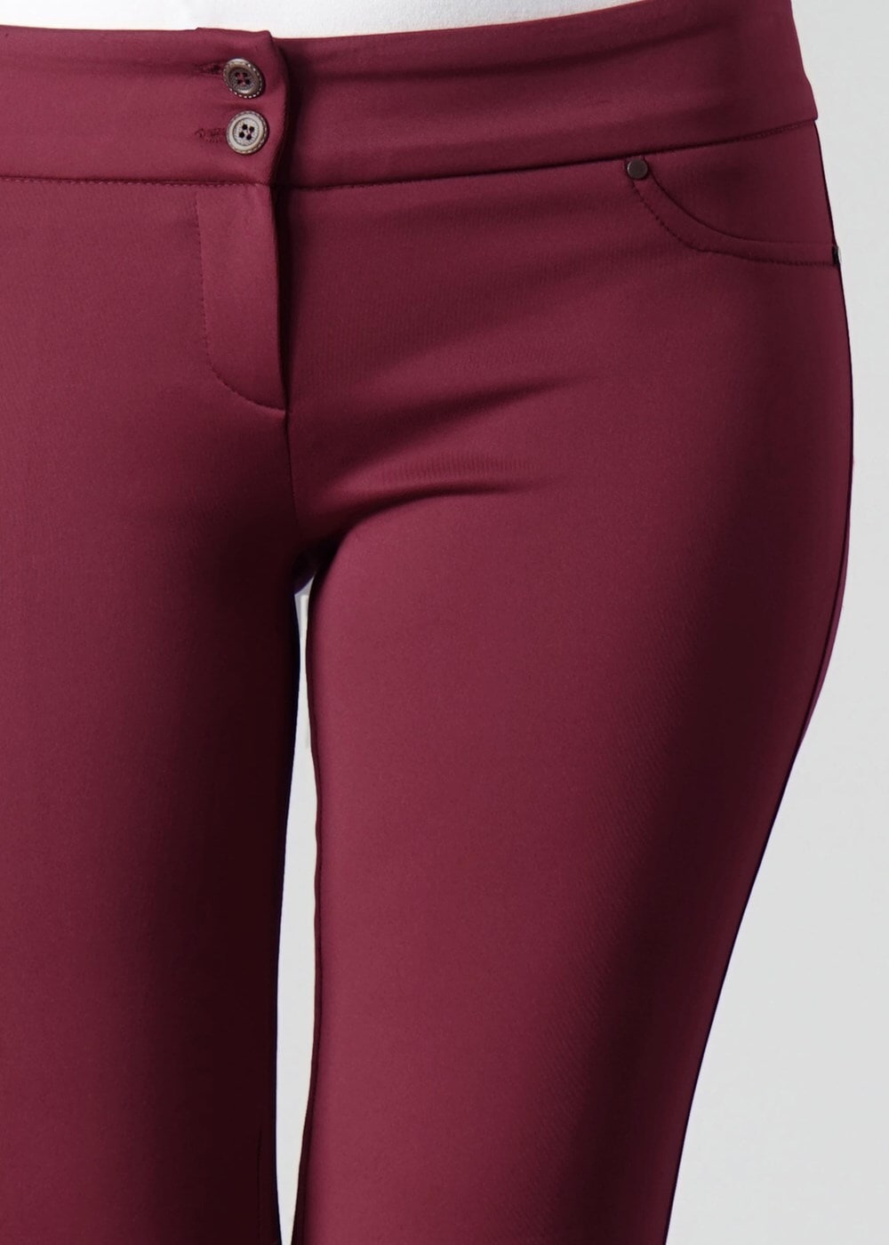 Vêtements hijab ROUGE BORDEAUX PANTALON 7051