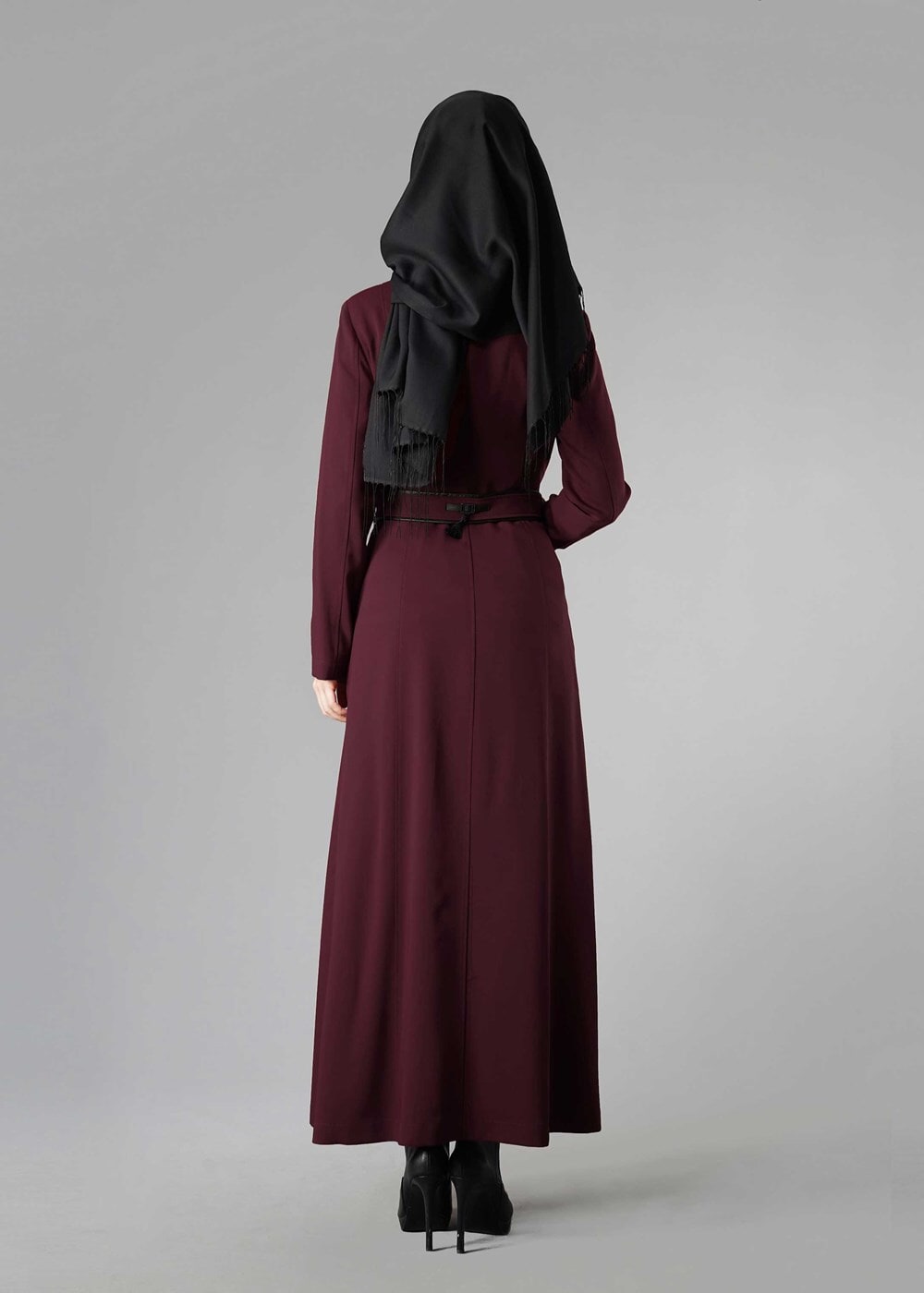 Tesettür giyim BORDO 1630 PARDESÜ