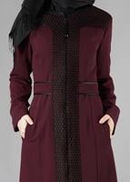 Tesettür giyim BORDO 1630 PARDESÜ