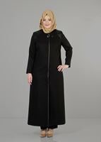 Tesettür giyim SİYAH 1654 PARDESÜ